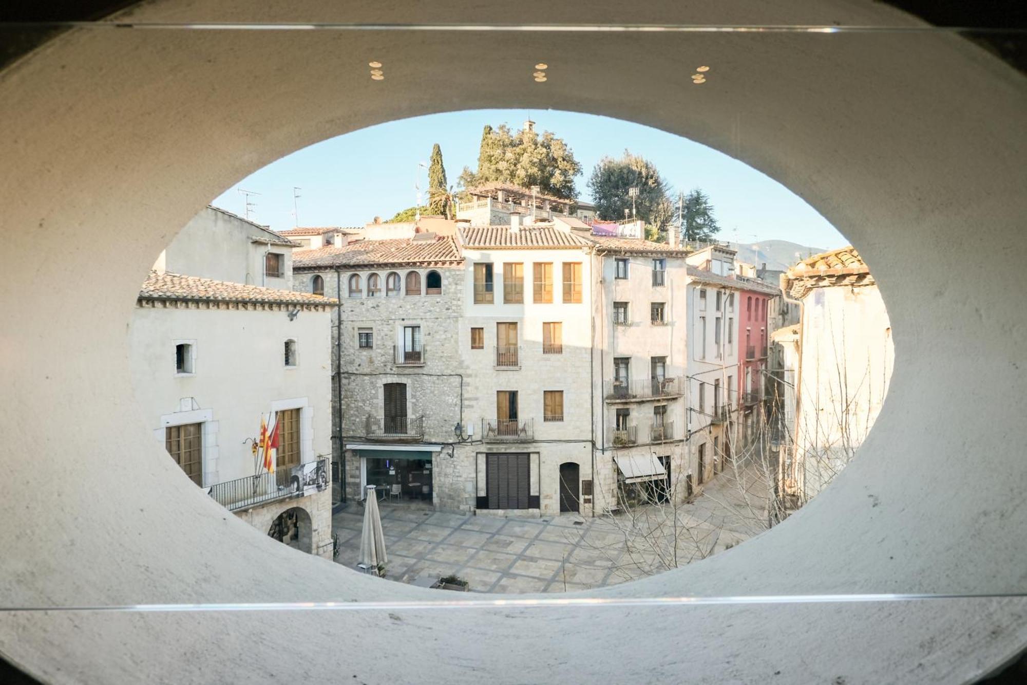 Can Cintet 3 Apartamento Con Terraza En Besalú Esterno foto