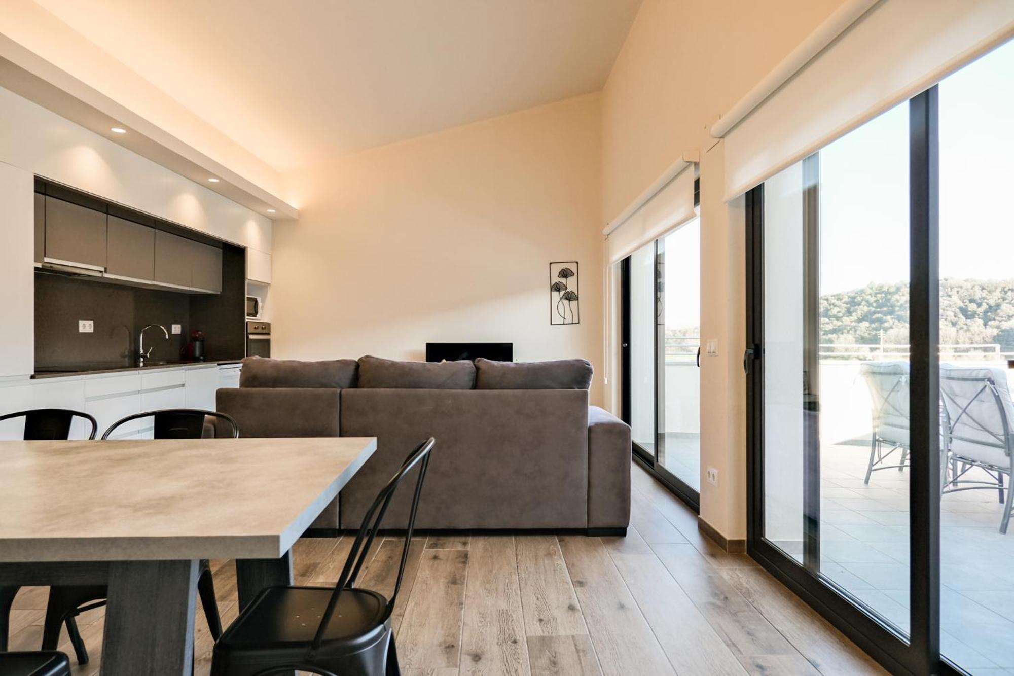 Can Cintet 3 Apartamento Con Terraza En Besalú Esterno foto